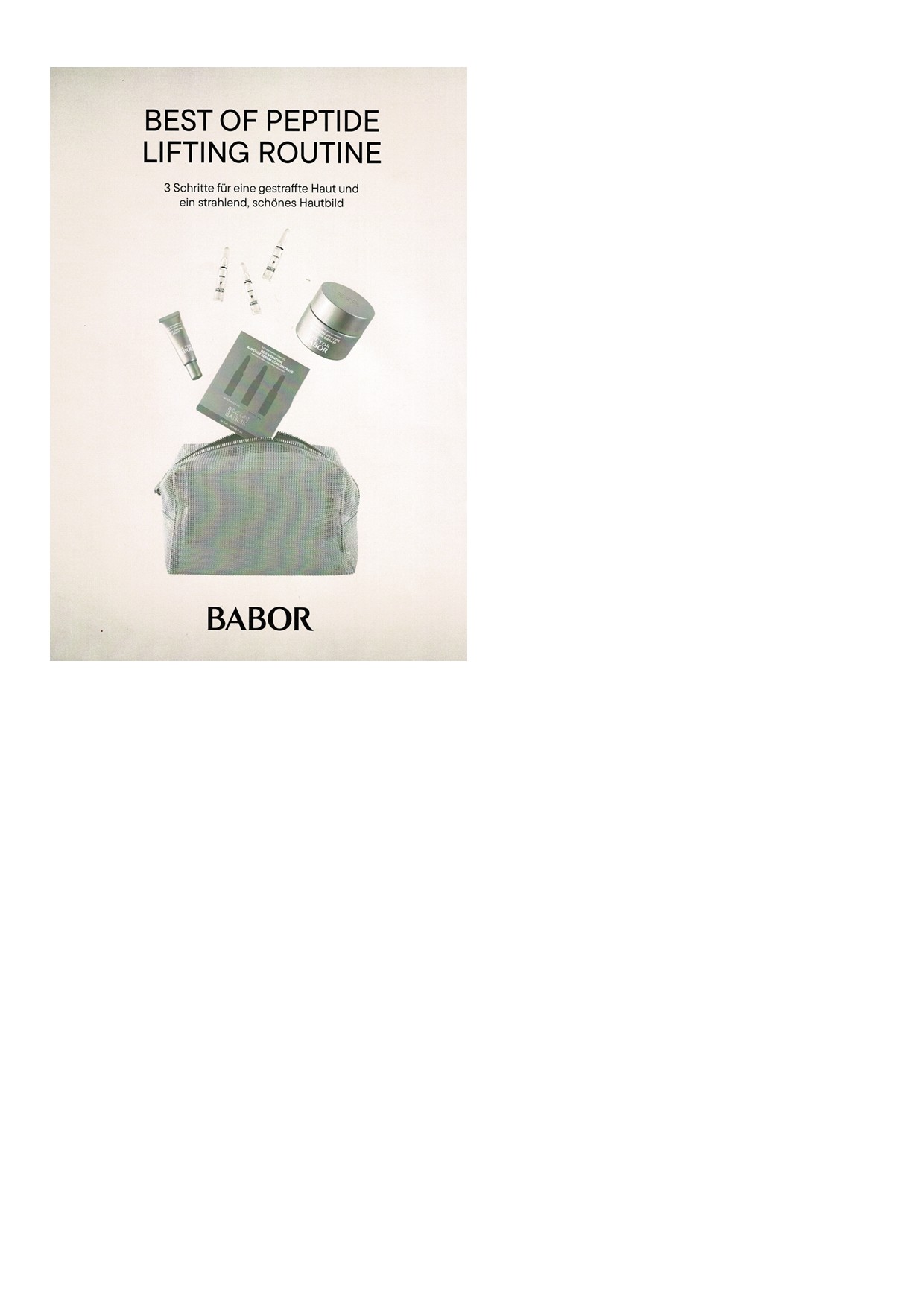 PEPTIDE LIFTING ROUTINE